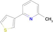 2-Methyl-6-(3-thienyl)pyridine