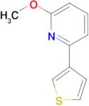 2-Methoxy-6-(3-thienyl)pyridine