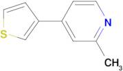 2-Methyl-4-(3-thienyl)pyridine