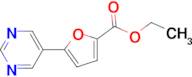 Ethyl 5-(5-pyrimidyl)-2-furoate