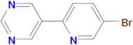 5-(5-Bromo-pyridin-2-yl)-pyrimidine