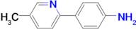 4-(5-Methylpyridin-2-yl)aniline