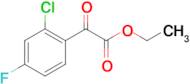 Ethyl 2-chloro-4-fluorobenzoylformate