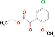 Ethyl 3-chloro-6-methoxybenzoylformate