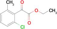 Ethyl 2-chloro-6-methylbenzoylformate