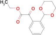 Ethyl 2-(1,3-dioxan-2-yl)benzoylformate