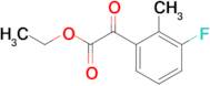 Ethyl 3-fluoro-2-methylbenzoylformate