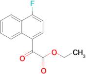 Ethyl 4-fluoro-1-naphthoylformate