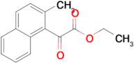 Ethyl 2-methyl-1-naphthoylformate