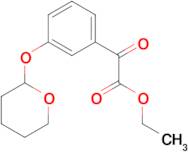 Ethyl 3-(2-tetrahydro-2H-pyranoxy)benzoylformate