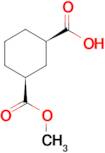 cis-3-Carbomethoxycyclohexane-1-carboxylic acid