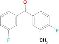 3,4'-difluoro-3'-methylbenzophenone