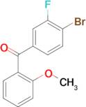 4-bromo-3-fluoro-2'-methoxybenzophenone