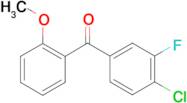 4-chloro-3-fluoro-2'-methoxybenzophenone