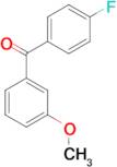 4-Fluoro-3'-methoxybenzophenone