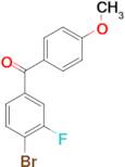 4-Bromo-3-fluoro-4'-methoxybenzophenone