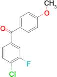 4-chloro-3-fluoro-4'-methoxybenzophenone