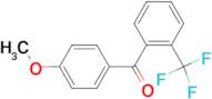 4-Methoxy-2'-trifluoromethylbenzophenone