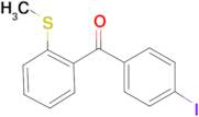 4-Iodo-2'-thiomethylbenzophenone