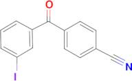 4-Cyano-3'-iodobenzophenone