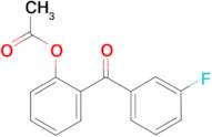 2-Acetoxy-3'-fluorobenzophenone