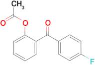 2-Acetoxy-4'-fluorobenzophenone