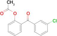 2-Acetoxy-3'-chlorobenzophenone