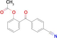 2-Acetoxy-4'-cyanobenzophenone