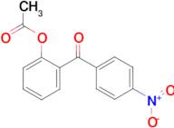 2-Acetoxy-4'-nitrobenzophenone