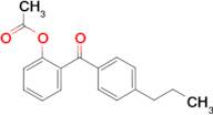 2-Acetoxy-4'-propylbenzophenone