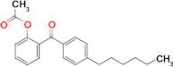 2-Acetoxy-4'-hexylbenzophenone