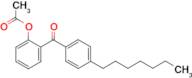 2-Acetoxy-4'-heptylbenzophenone