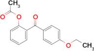 2-Acetoxy-4'-ethoxybenzophenone