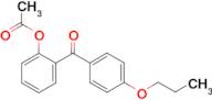 2-Acetoxy-4'-propoxybenzophenone