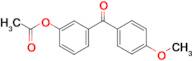 3-Acetoxy-4'-methoxybenzophenone