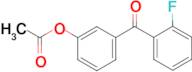 3-Acetoxy-2'-fluorobenzophenone