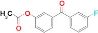 3-Acetoxy-3'-fluorobenzophenone