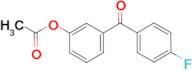 3-Acetoxy-4'-fluorobenzophenone