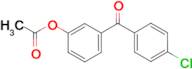 3-Acetoxy-4'-chlorobenzophenone