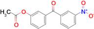 3-Acetoxy-3'-nitrobenzophenone