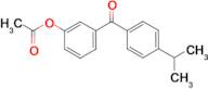 3-Acetoxy-4'-isopropylbenzophenone