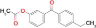 3-Acetoxy-4'-ethylbenzophenone