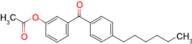 3-Acetoxy-4'-hexylbenzophenone