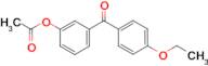 3-Acetoxy-4'-ethoxybenzophenone