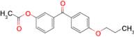 3-Acetoxy-4'-propoxybenzophenone