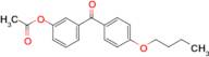 3-Acetoxy-4'-butoxybenzophenone