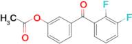 3-Acetoxy-2',3'-difluorobenzophenone