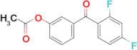 3-Acetoxy-2',4'-difluorobenzophenone