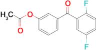 3-Acetoxy-2',5'-difluorobenzophenone