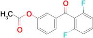 3-Acetoxy-2',6'-difluorobenzophenone